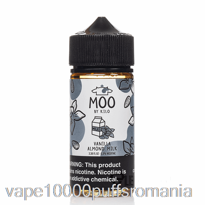 Vape Romania Lapte De Migdale Vanilie - Moo E-lichide - 100ml 3mg